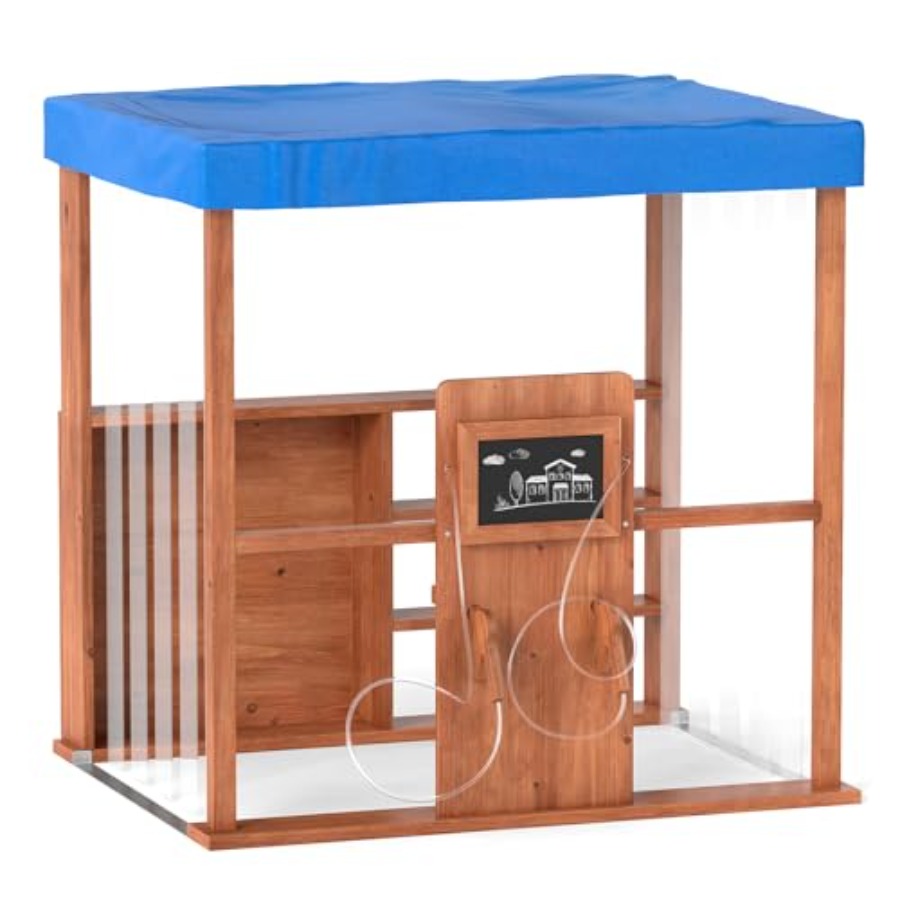 Outdoor kids gas station playh - Kids Outdoor Chalkboard avaliação e preço