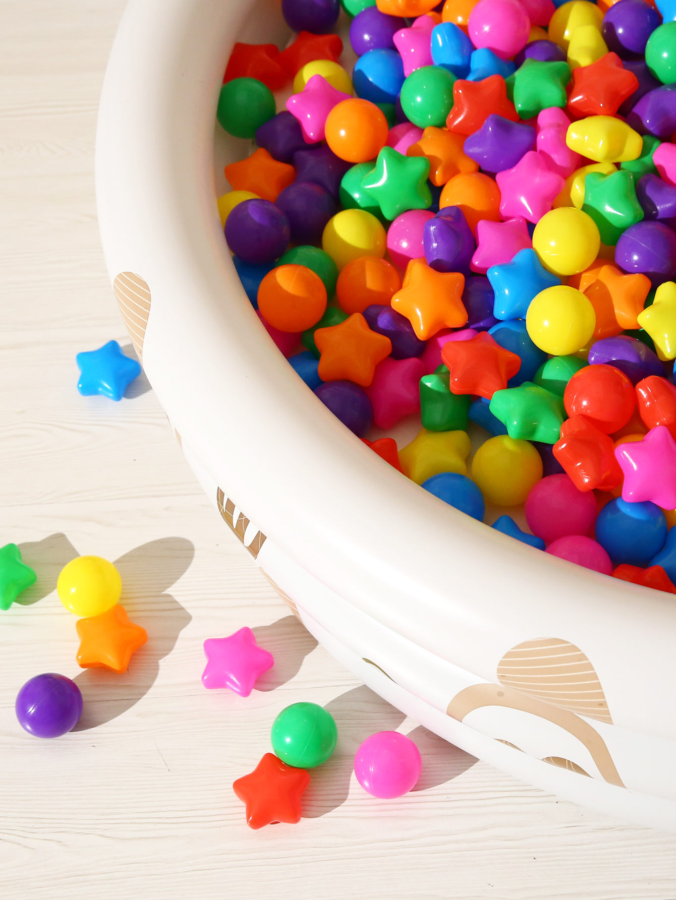 Crush Proof Ball Pit Ball Pack - Kids Outdoor Fence avaliação e preço