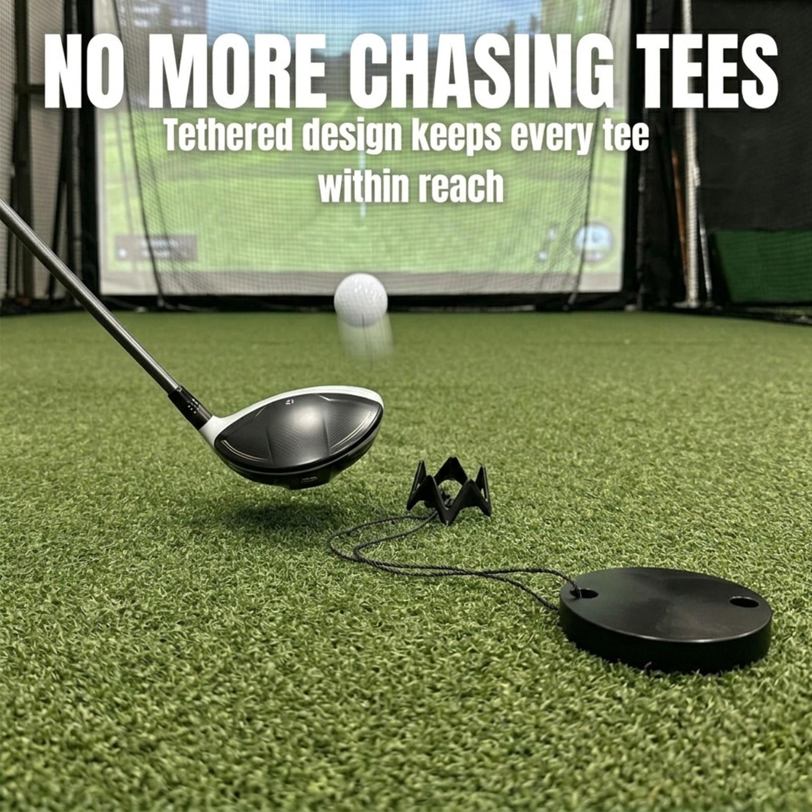Golf Mat Tee Holder Kit Reusab - Kids Outdoor House Accessories avaliação e preço